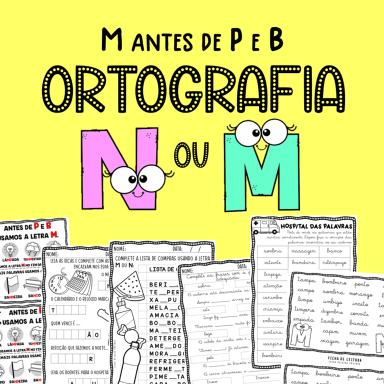 ORTOGRAFIA – M ANTES DE P E B – Lojinha Criar Recriar Ensinar