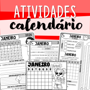 ATIVIDADES COM CALENDÁRIO 2026