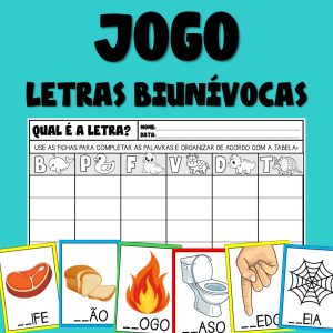 JOGO LETRAS BIUNÍVOCAS (B/P F/V D/T)